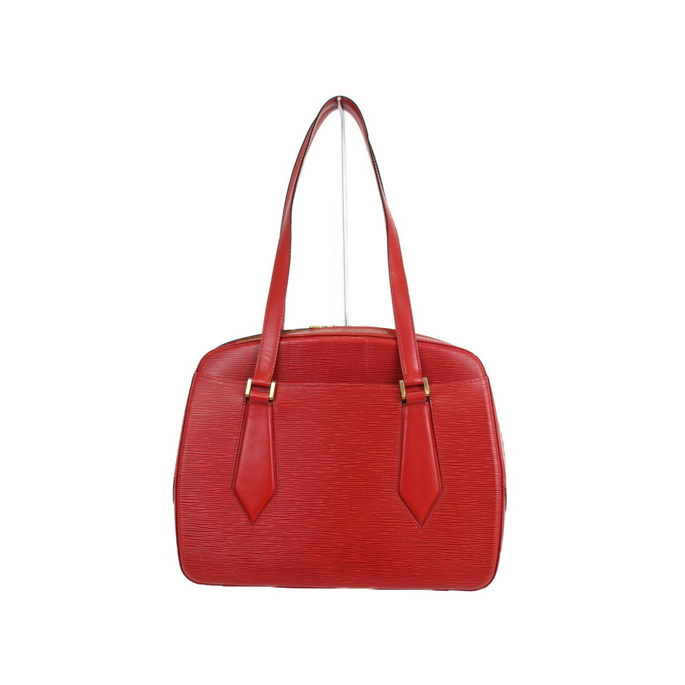 Louis Vuitton Voltaire Shoulder Red Leather Epi Bag